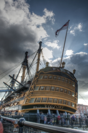 HMS Victory stern